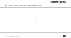Desktop Screenshot of natasha-turovsky.com